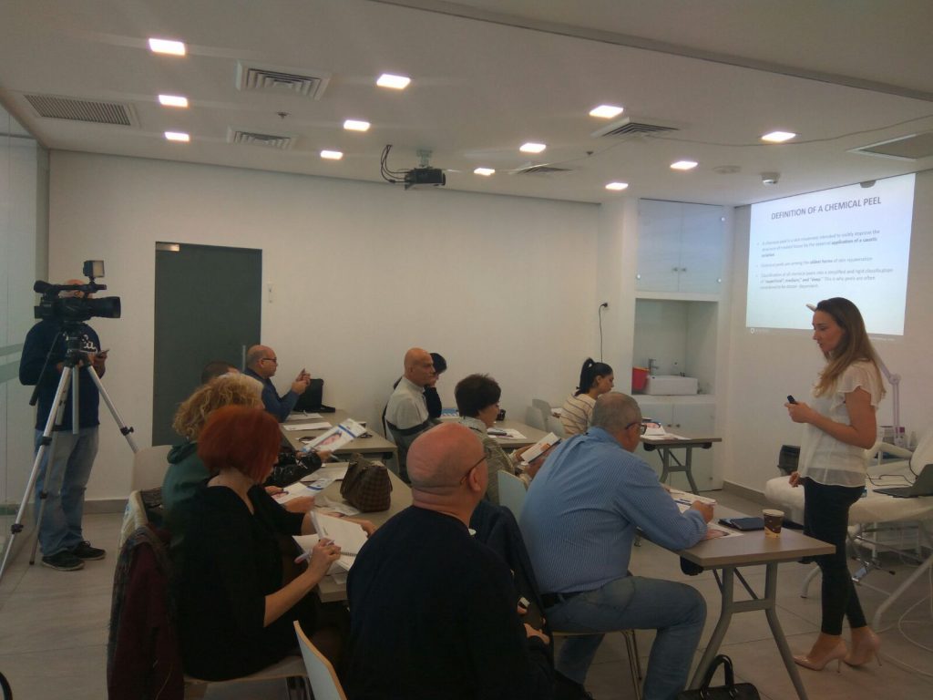 International trainer and KOL in Israel for Deep Peels, Tel Aviv
